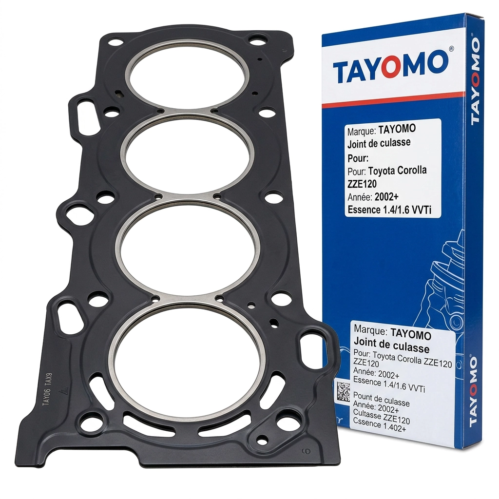 Joint de culasse pour Toyota Corolla Essence série ZZE120 année 2002 et plus marque Tayomo