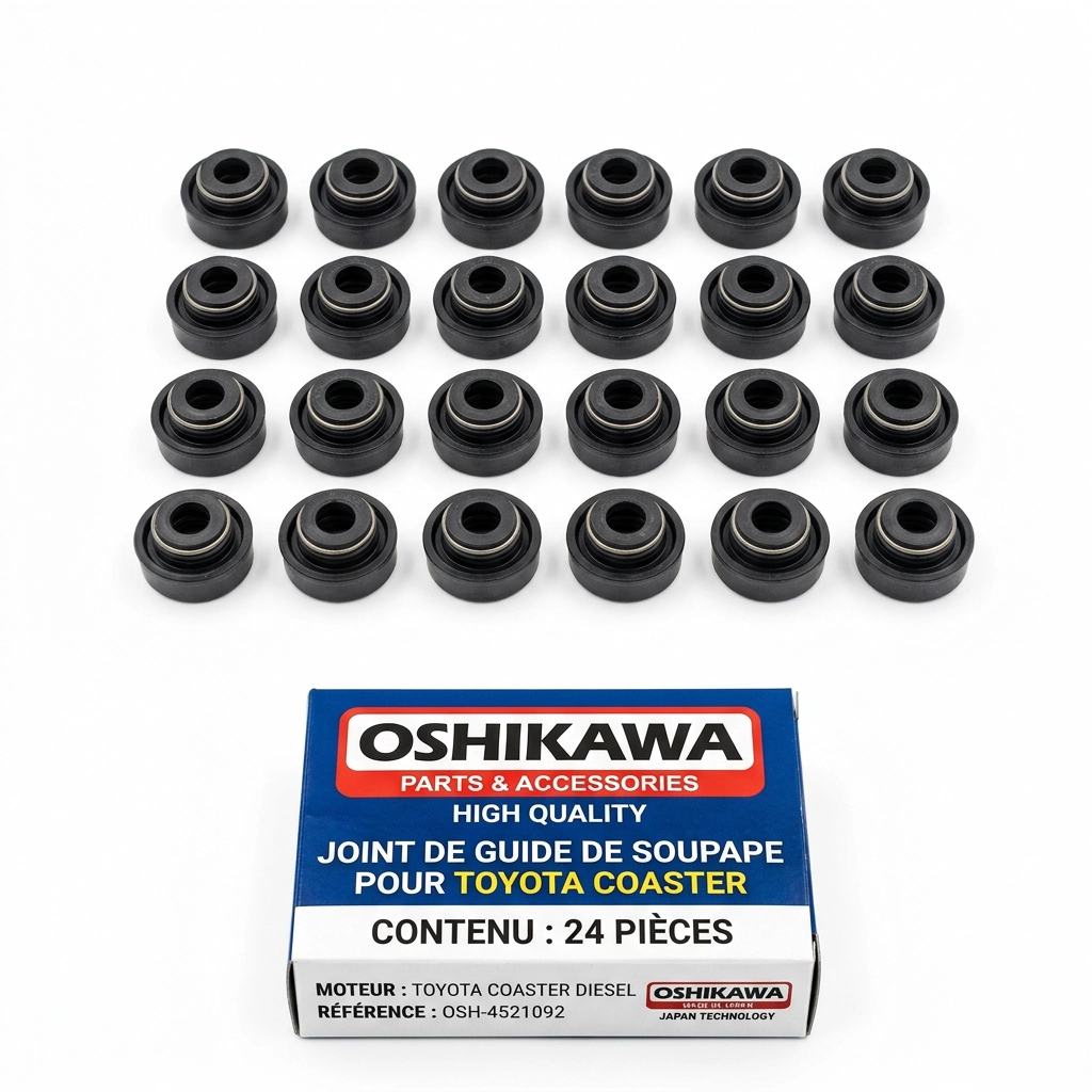 JOINT DE GUIDE DE SOUPAPE POUR TOYOTA COASTER 24 PIÈCES OSHIKAWA