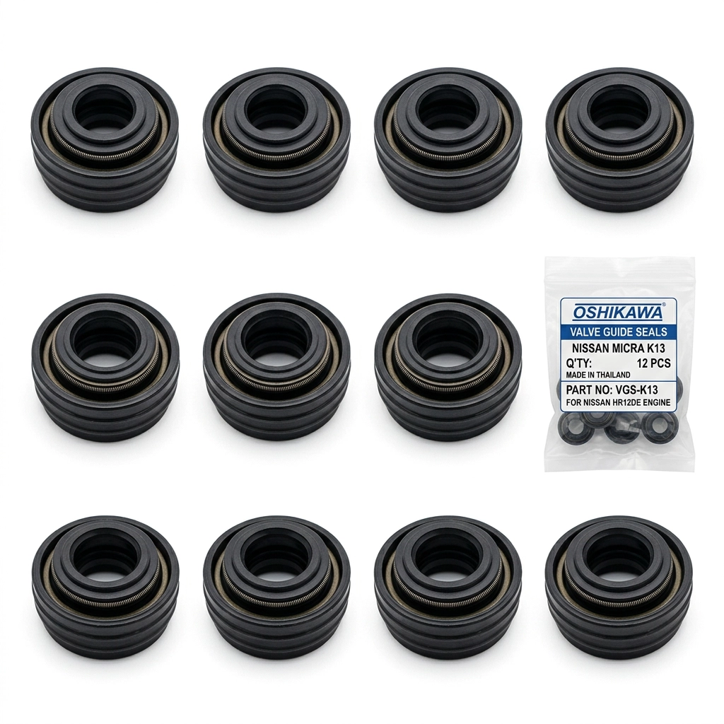 Joint de Guide de Soupape Nissan Micra K13 12 Pièces Oshikawa Thaïlande