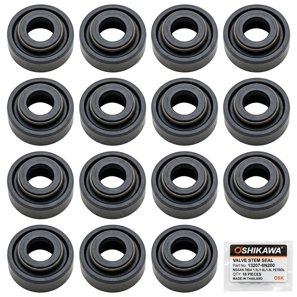 Joint de guide de soupape pour Nissan Tiida Essence (16 pièces) Oshikawa Thaïlande Nissan