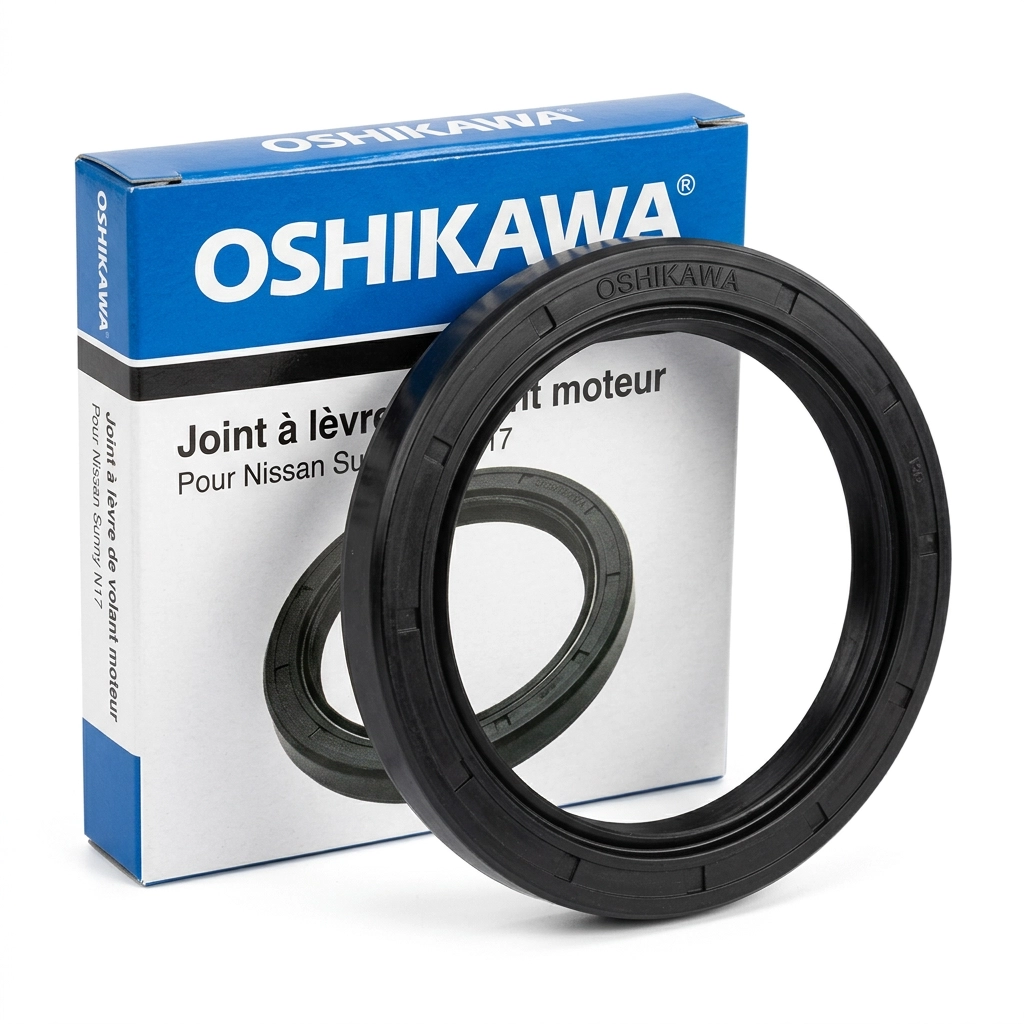 Joint à lèvre de volant moteur pour Nissan Sunny N17 Oshikawa