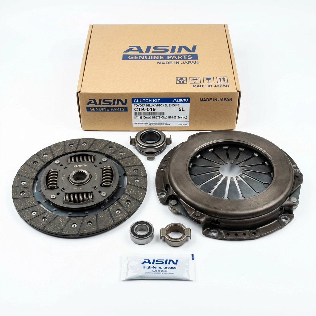 Kit d'embrayage complet pour Toyota Hilux Vigo avec moteur 5L fabriqué par Aisin Japon