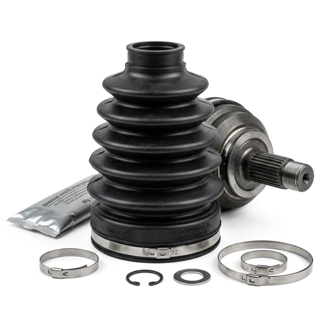 Manchon de cardan Ford Ranger T6 côté roue manuel et automatique