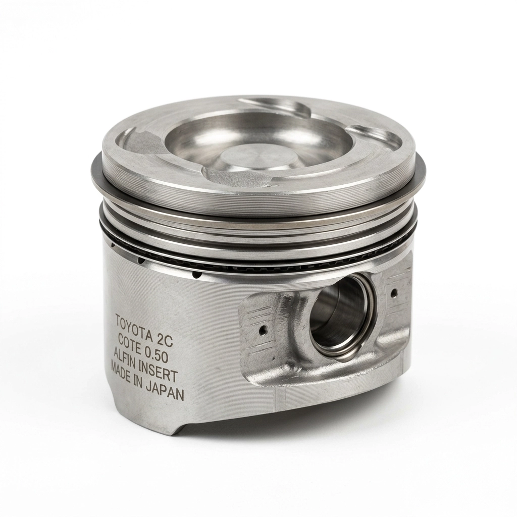 PISTON TOYOTA COROLLA MOTEUR 2C COTE 0.50 AVEC INSERT ALFIN