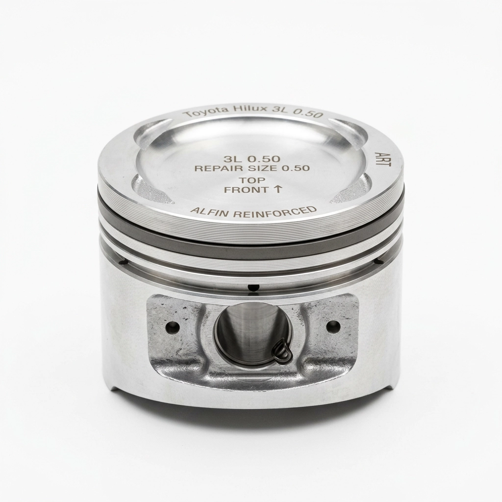 Piston Toyota Hilux Moteur 3L Cote Réparation 0.50 avec Renfort Alfin