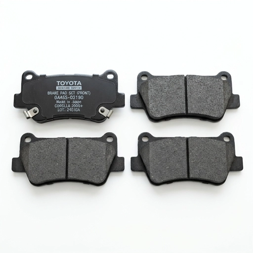 Plaquettes de frein avant pour Toyota Corolla 2005 et plus