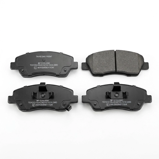 Plaquettes de frein avant pour Toyota Hilux Revo depuis 2016 deux roues motrices