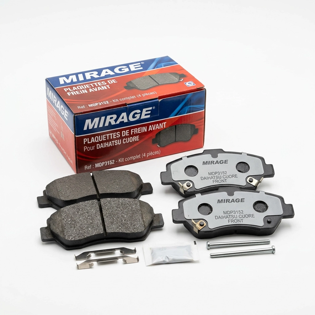 Plaquettes de frein avant Mirage Daihatsu Cuore