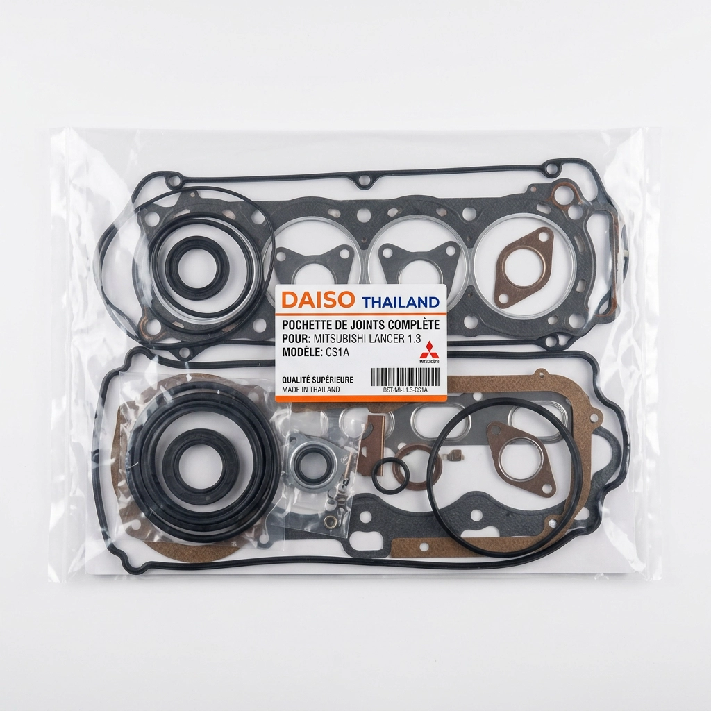 Pochette de joints Mitsubishi Lancer 1.3 CS1A Daiso Thailand Mitsubishi