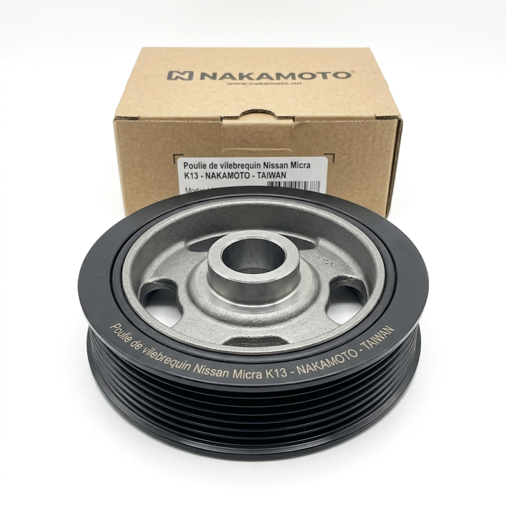 Poulie de vilebrequin Nissan Micra K13 Nakamoto Taiwan