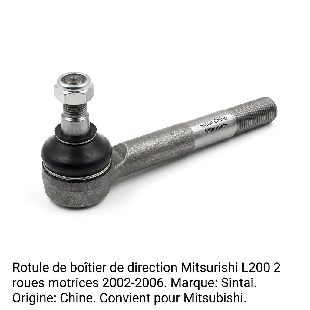 Rotule de boîtier de direction Mitsubishi L200 2 roues motrices 2002-2006 Sintai Chine Mitsubishi