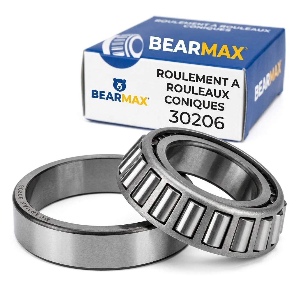 ROULEMENT A ROULEAUX CONIQUES 30206 BEARMAX