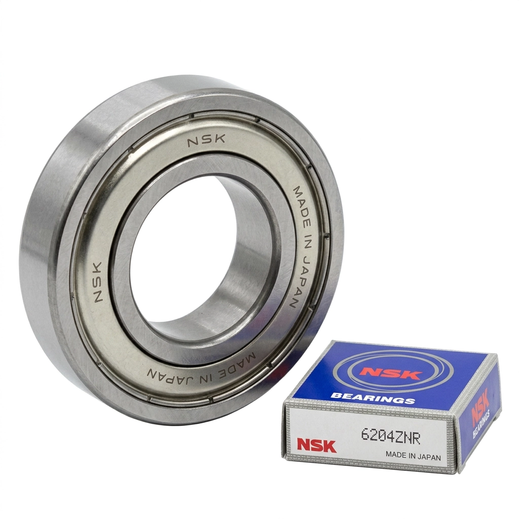 ROULEMENT A BILLES 6204ZNR NSK JAPON