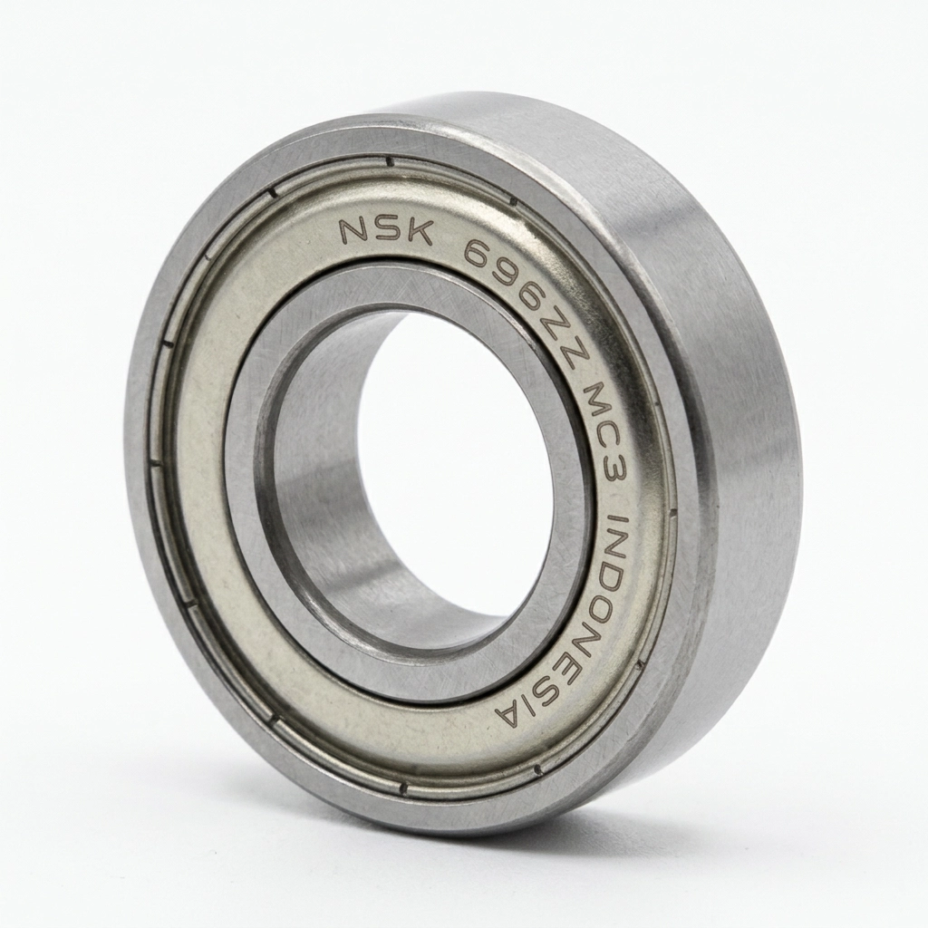 Roulement à billes 696 avec deux flasques métalliques et jeu interne de classe MC3 NSK Indonésie