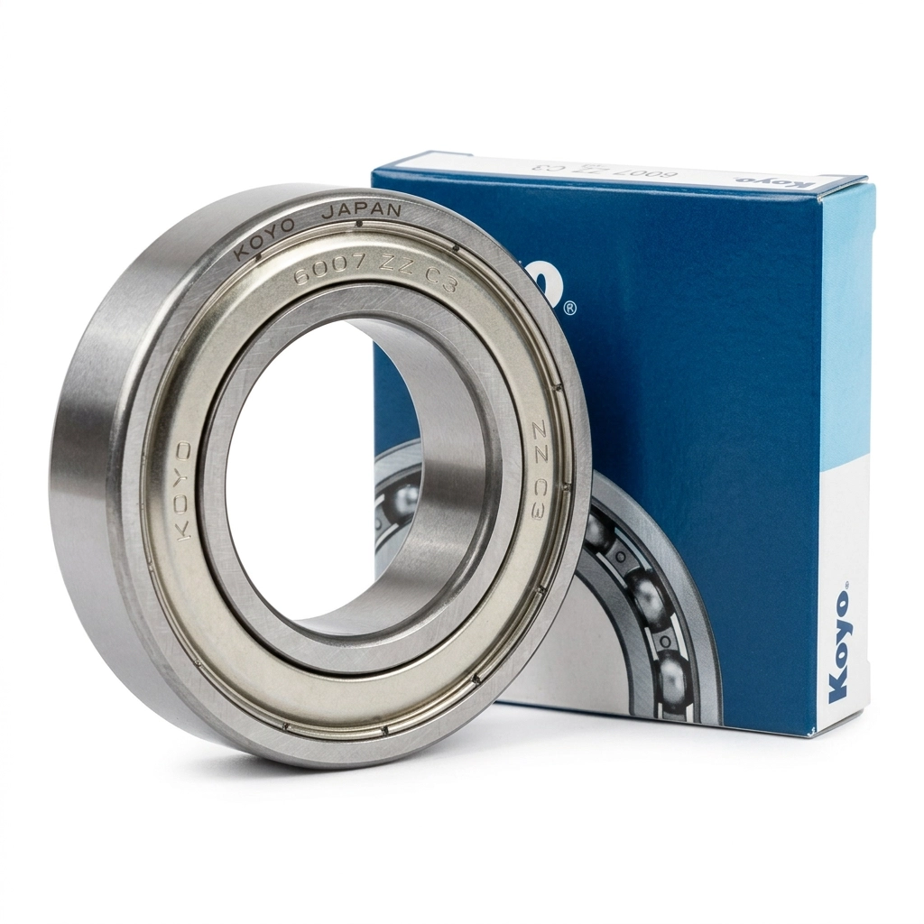 ROULEMENT A BILLES A GORGE PROFONDE KOYO JAPON 6007 ZZ C3