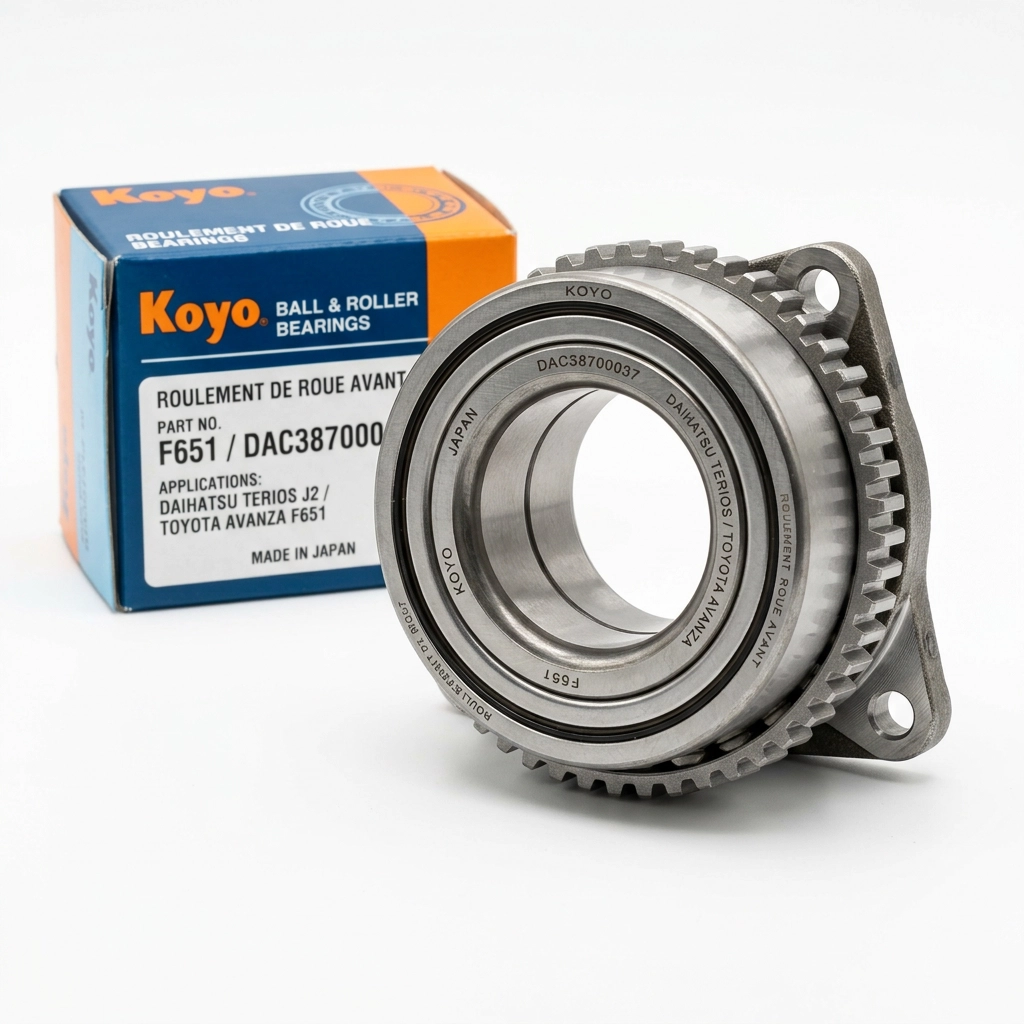 ROULEMENT DE ROUE AVANT POUR DAIHATSU TERIOS ET TOYOTA AVANZA F651 KOYO JAPON