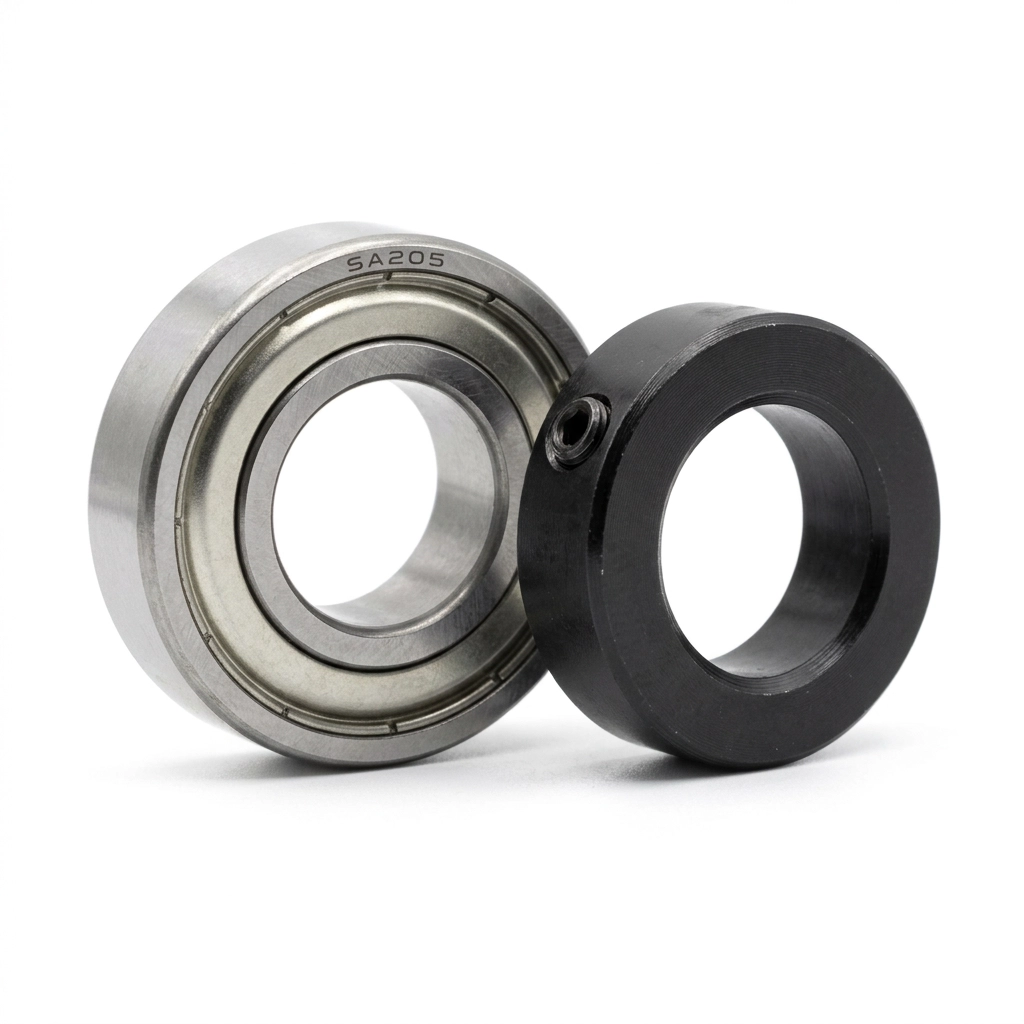 Roulement à billes SA205 avec bague de blocage excentrique
