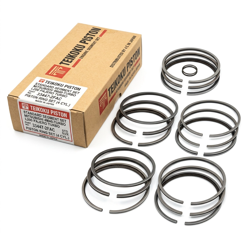 Segment Standard Mitsubishi L200 33447-2FAC Mitsubishi 4M40-Turbo Teikoku Piston Pajero Turbo Mitsubishi