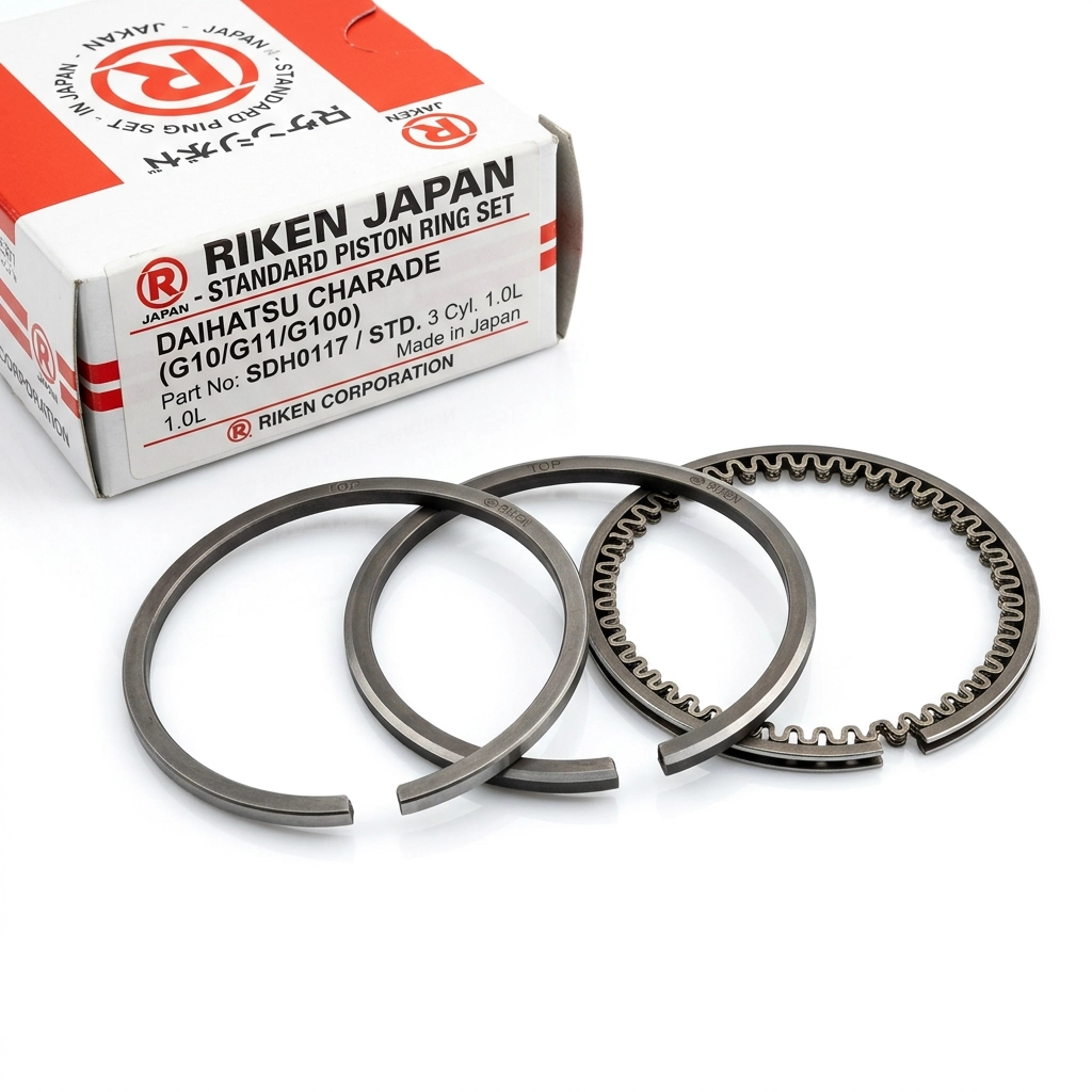 Segments de piston standard pour Daihatsu Charade Riken Japon