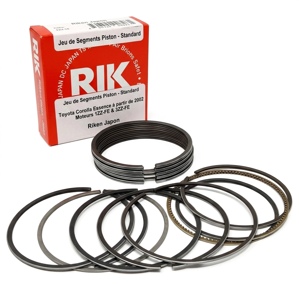 Segment Standard pour Toyota Corolla Essence à partir de 2002 Moteurs 1ZZ et 3ZZ Riken Japon