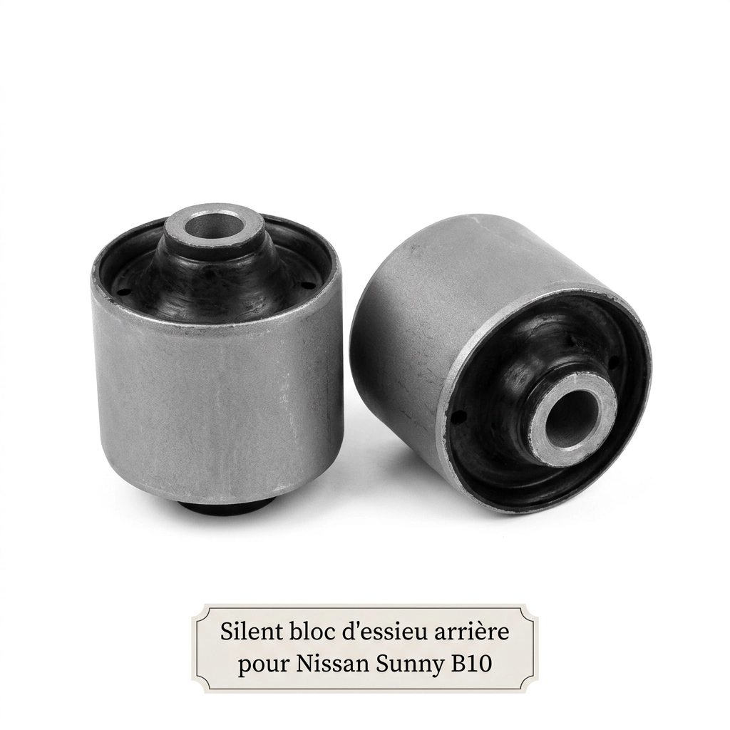Silent bloc d'essieu arrière pour Nissan Sunny B10