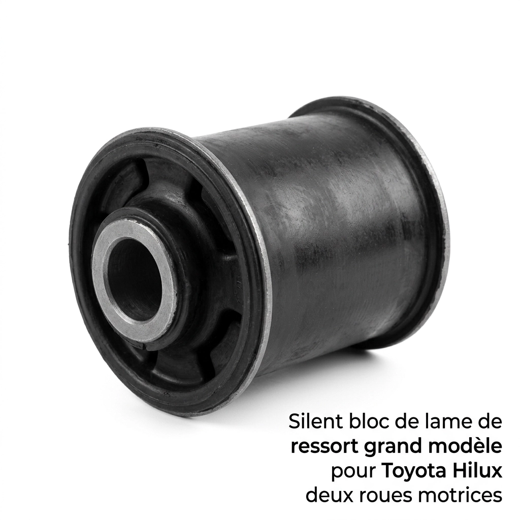 Silent bloc de lame de ressort grand modèle pour Toyota Hilux deux roues motrices