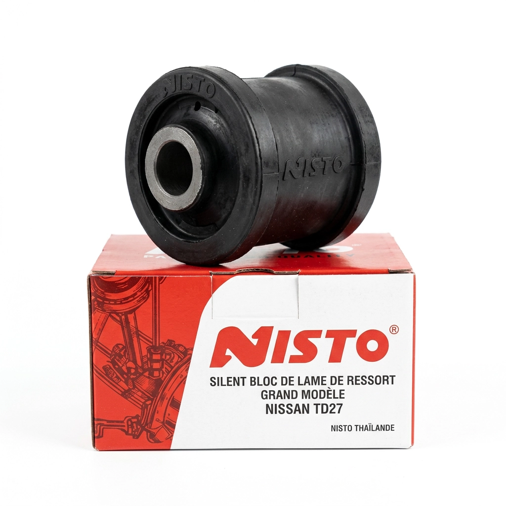 SILENT BLOC DE LAME DE RESSORT GRAND MODÈLE NISSAN TD27 NISTO THAÏLANDE