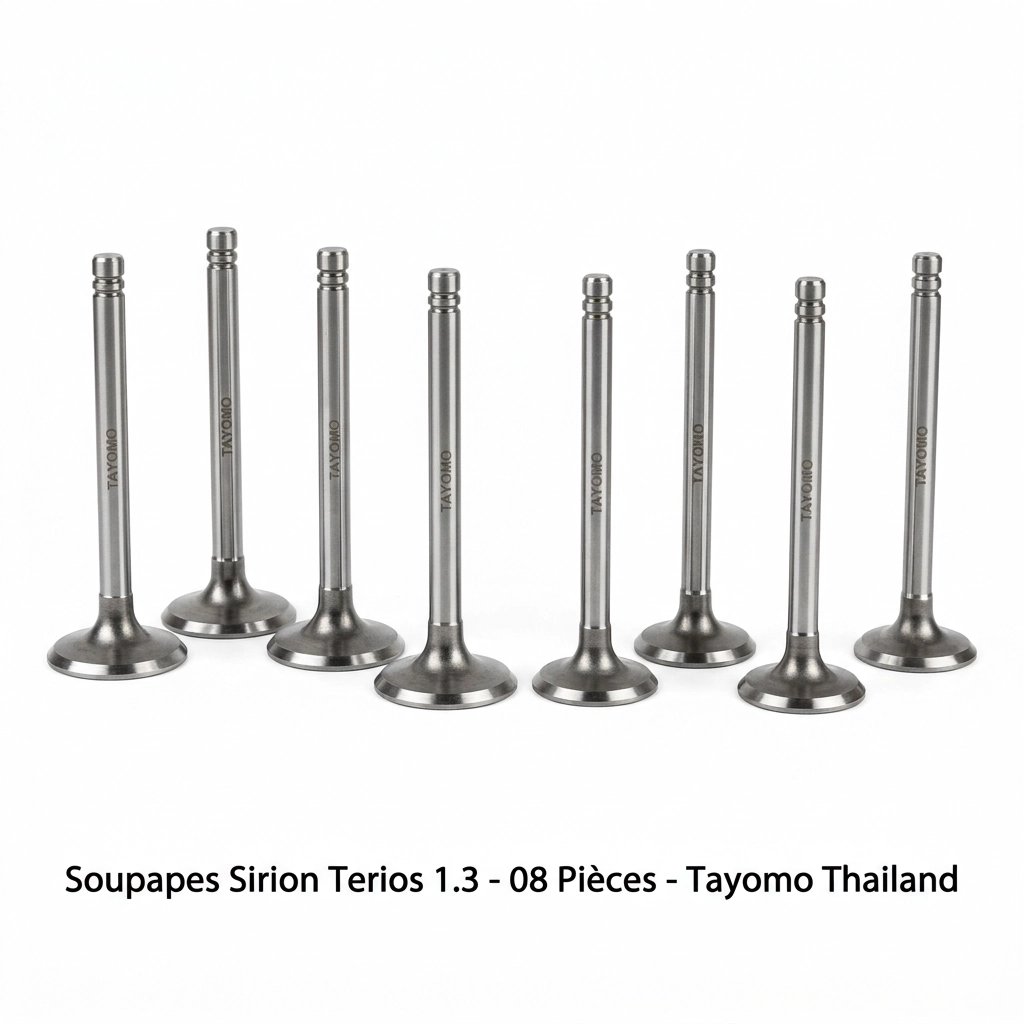 Soupapes Sirion Terios 1.3 - 08 Pièces - Tayomo Thailand