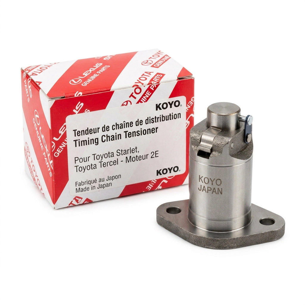 Tendeur de chaîne de distribution pour Toyota Starlet et Toyota Tercel moteur 2E Koyo Japon Toyota
