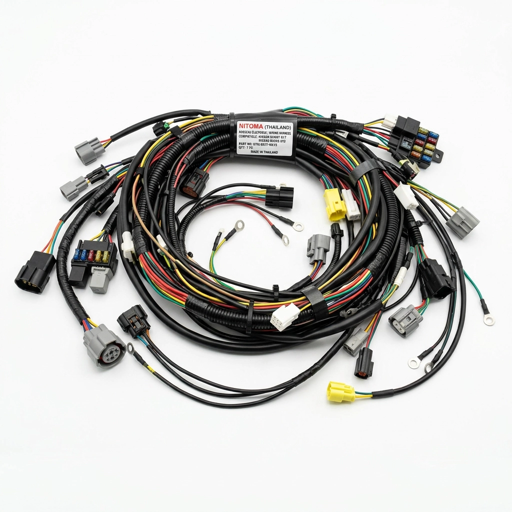 Faisceau électrique pour Nissan Sunny N17 et Nissan Micra K13 Nitoma Thaïlande