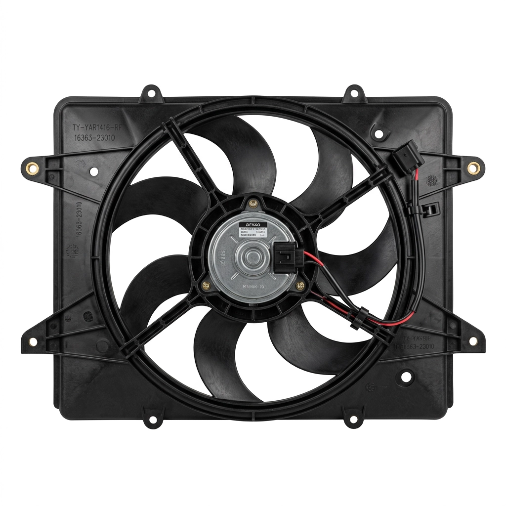 Ventilateur de radiateur complet pour Toyota Yaris 2014 à 2016